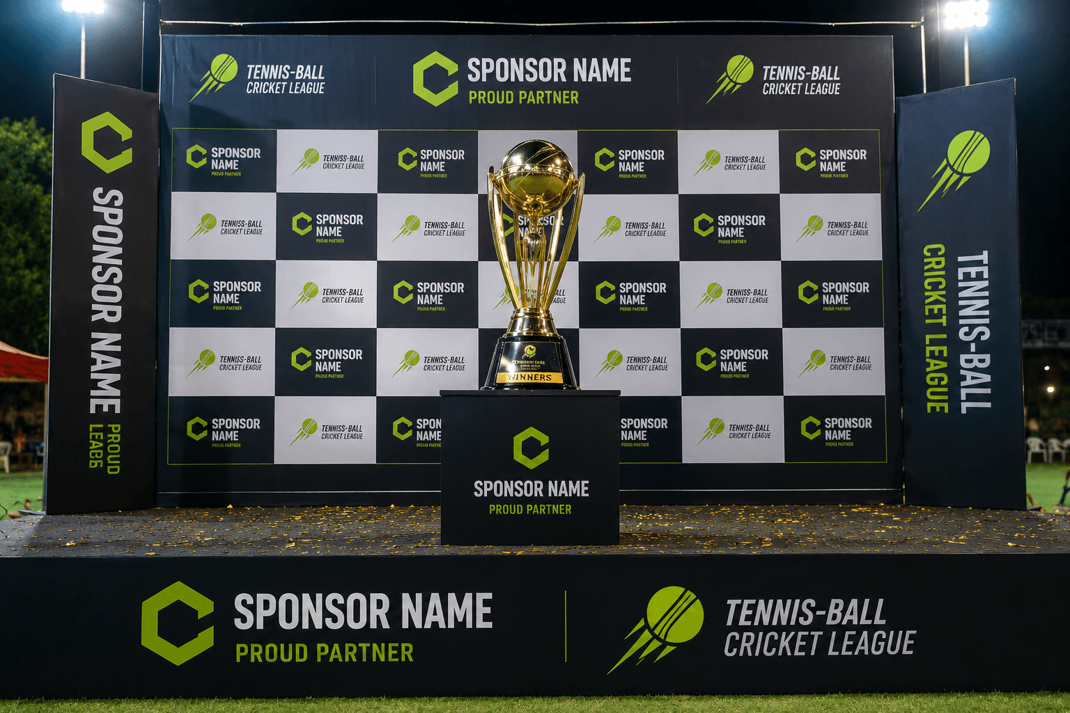 Trophy & Stage